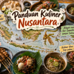 Panduan kuliner nusantara menampilkan berbagai hidangan otentik Indonesia