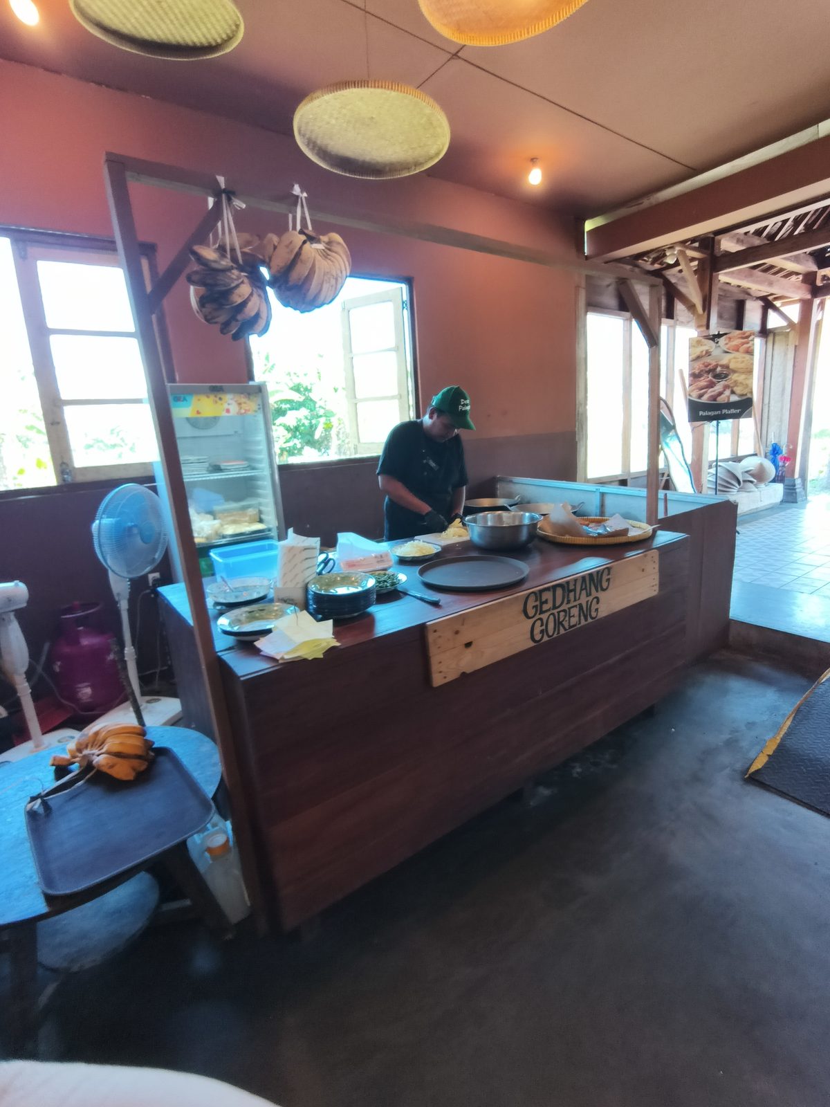 Stasiun gedhang goreng Desa Palagan Sleman